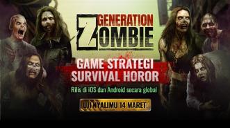Game Horor Strategi Survival "Generation Zombie" telah Resmi Dirilis