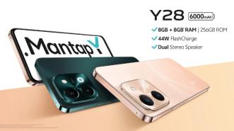 Vivo Y28 Resmi Masuk Indonesia, Desain Elegan dan Baterai Jumbo