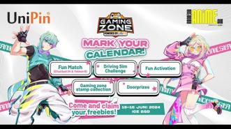 Main Game Gratis & Berhadiah di INACON, Kunjungi Gaming Zone UniPin!