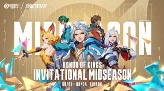 Informasi Lengkap HoK Invitational Midseason 2024 x EWC: Daftar Tim, Jadwal & Format