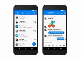 Kecenya Tampilan Baru FB Messenger di Android