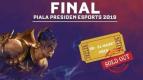 Tiket Terusan Final Piala Presiden Esports 2019 Habis Terjual dalam Waktu 3 Hari!