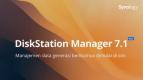 Synology Rilis DiskStation Manager versi 7.1 Beta