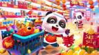 Baby Panda’s Supermarket, Game Simulasi untuk Anak Belajar Berbelanja!