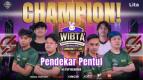 Berlangsung Meriah, Pendekar Pentul Berhasil Juarai WIBTA Community Cup