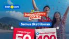 tiket.com Ajak Masyarakat Bebas Berkelana dengan Semangat Kemerdekaan