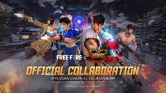 Event Kolaborasi Free Fire & Street Fighter V, Koleksi Kostum Eksklusif & Jurus Legendaris Hadouken