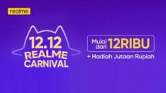 Siap-siap untuk 12.12 realme Carnival! Harga Mulai dari Rp 12 Ribu!