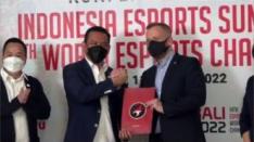 Terima Kunjungan Sekjen IESF, PBESI Bahas Kejuaraan Dunia Esports 2022 di Bali