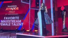Anneth Delliecia Persembahkan Kemenangan di Telkomsel Awards bagi Penonton Kau dan Dia 2