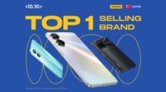 realme Jadi Brand Smartphone dengan Penjualan Tertinggi di Lazada pada Festival Belanja Online 10.10