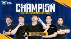 Tumbangkan Tim Thailand, The BOSS Falcon dari Indonesia Juarai Undawn All Star