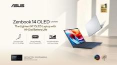 ASUS Zenbook 14 OLED, AI-Powered OLED Laptop Tipis 14-inci Paling Ringan & Portabel di Dunia