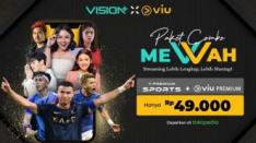 Viu & Vision+ Rilis Paket Combo MeVVah: Lebih Lengkap & Mantap, Ada di Tokopedia
