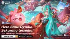 Hero Baru Dyadia di Update Besar Pertama HoK, juga Tambahan Mode & Fitur Permainan Baru!