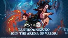 Kolaborasi Dimulai! Dapatkan Skin Tanjiro & Nezuko di Arena of Valor