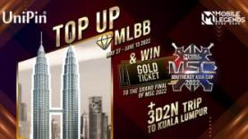 Top-up Diamonds MLBB di UniPin, Dapatkan Gold Ticket untuk MSC 2022!