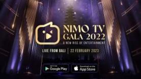 Nimo TV Beri Penghargaan ke Talenta Terbaik Indonesia di Nimo TV Gala 2022
