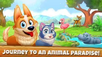 Selamatkan & Berikan Rumah bagi Hewan di Animal Tales: Fun Match 3 Game!