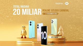 realme Golden Carnival Tawarkan Beragam Promosi & Total Hadiah 20 Miliar Rupiah