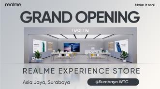Segera di Surabaya, realme Experience Store 3.5 Pertama di Indonesia